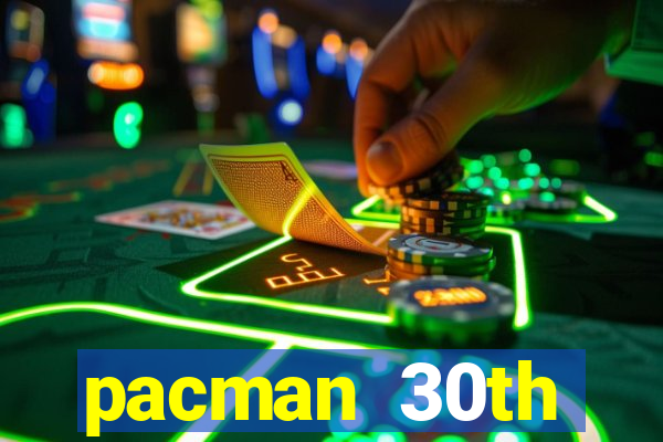 pacman 30th anniversary sonic